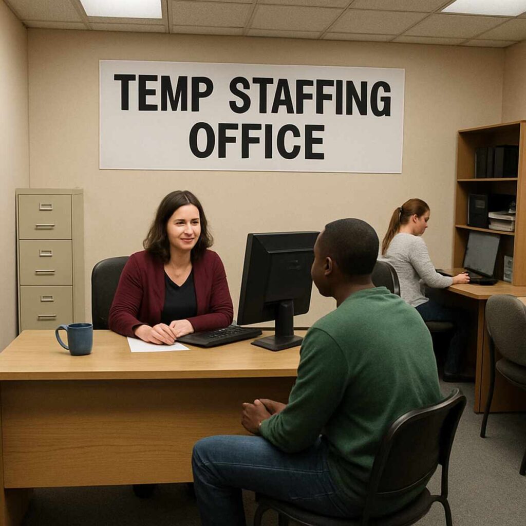 temp staffing agency
